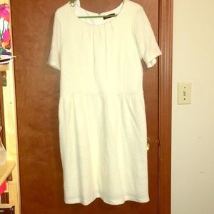 Beautiful cream and gold dress, sz 16